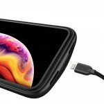 Wholesale iPhone Xs Max Portable Power Charging Cover Case 6000 mAh (Black)